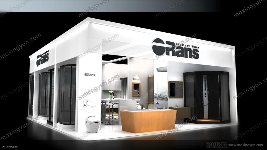 3ds Max 打造欧路莎卫浴厨具展台模型 从设计到展示的全流程解析